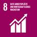 SDG 8: Gute Arbeitsplätze und wirtschaftliches Wachstum